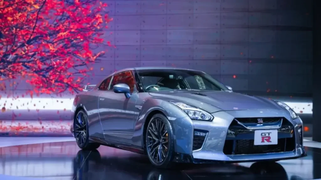 new nissan gt r r36 nismo minor change super sport car show on display in 42th bangkok international motor show 2021 at impact exhibition and convention center